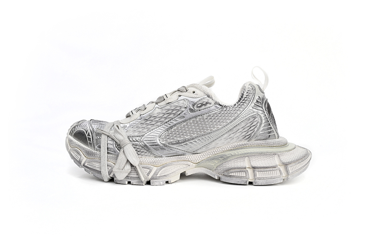 Balenciaga 3XL Silver White 542229 W1RB5 0101 