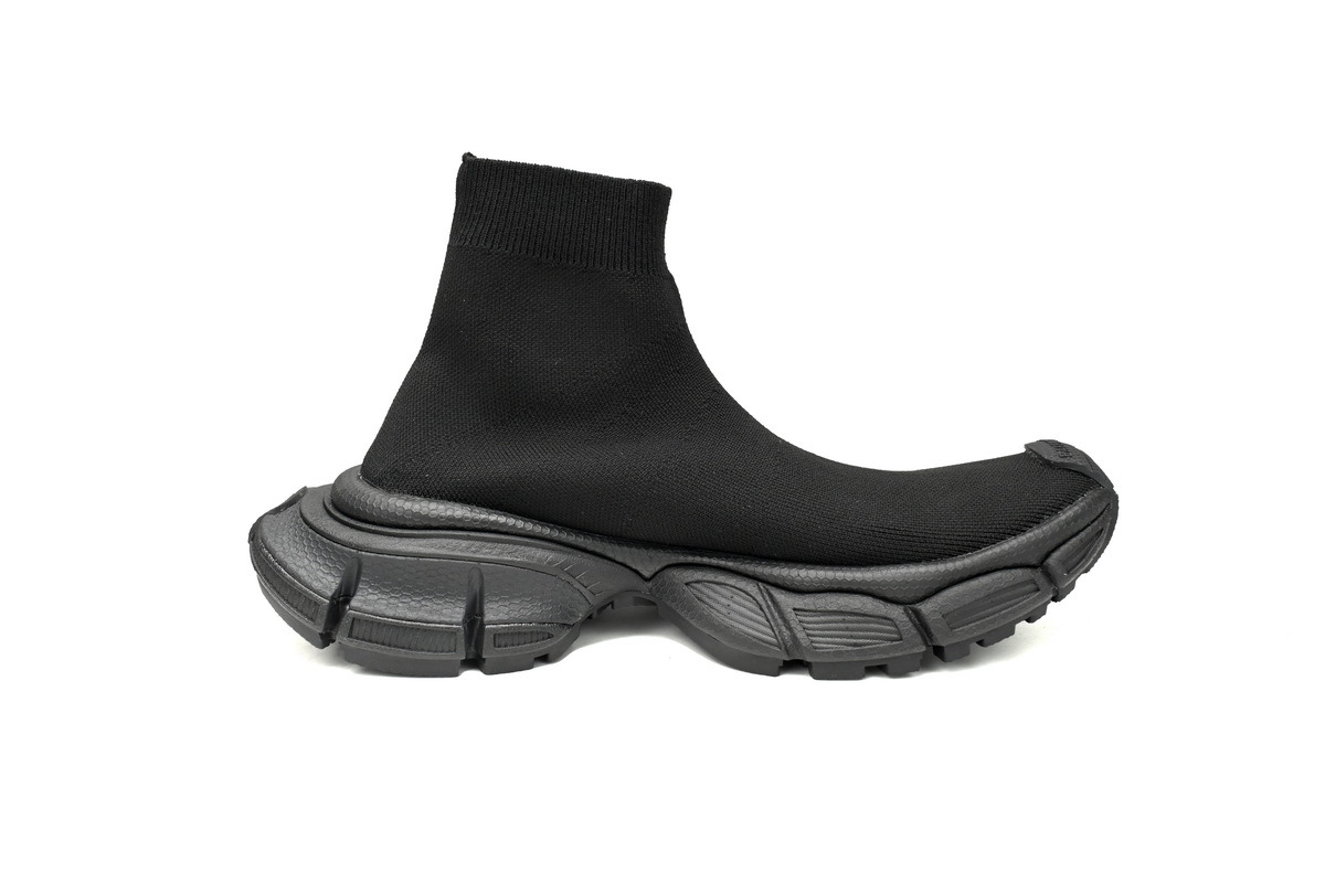 Balenciaga 3XL Sock Black 758429 W2DG1 1010 