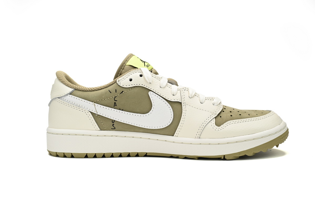 APEX Travis Scott x Air Jordan 1 Low Black, White, Green FZ3124-200