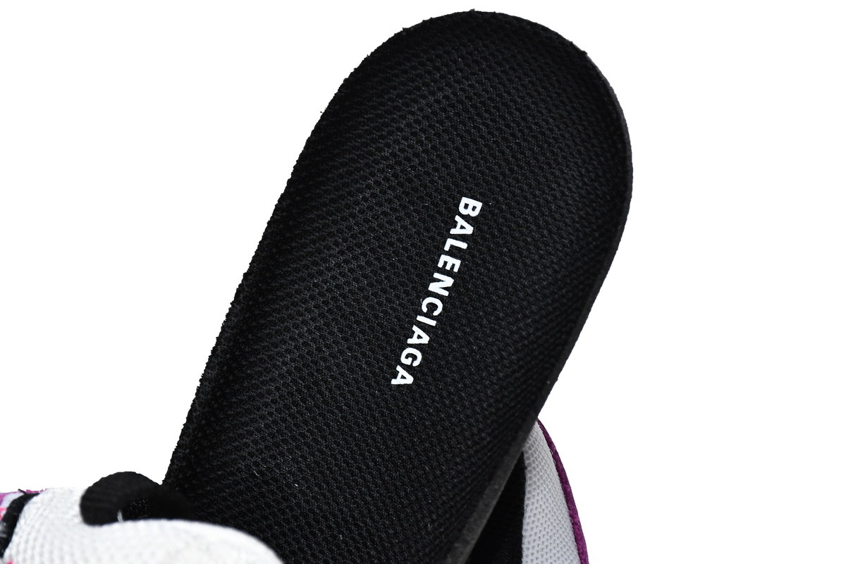 Balenciaga Triple S Black White Pink 524039 W09O6 5671