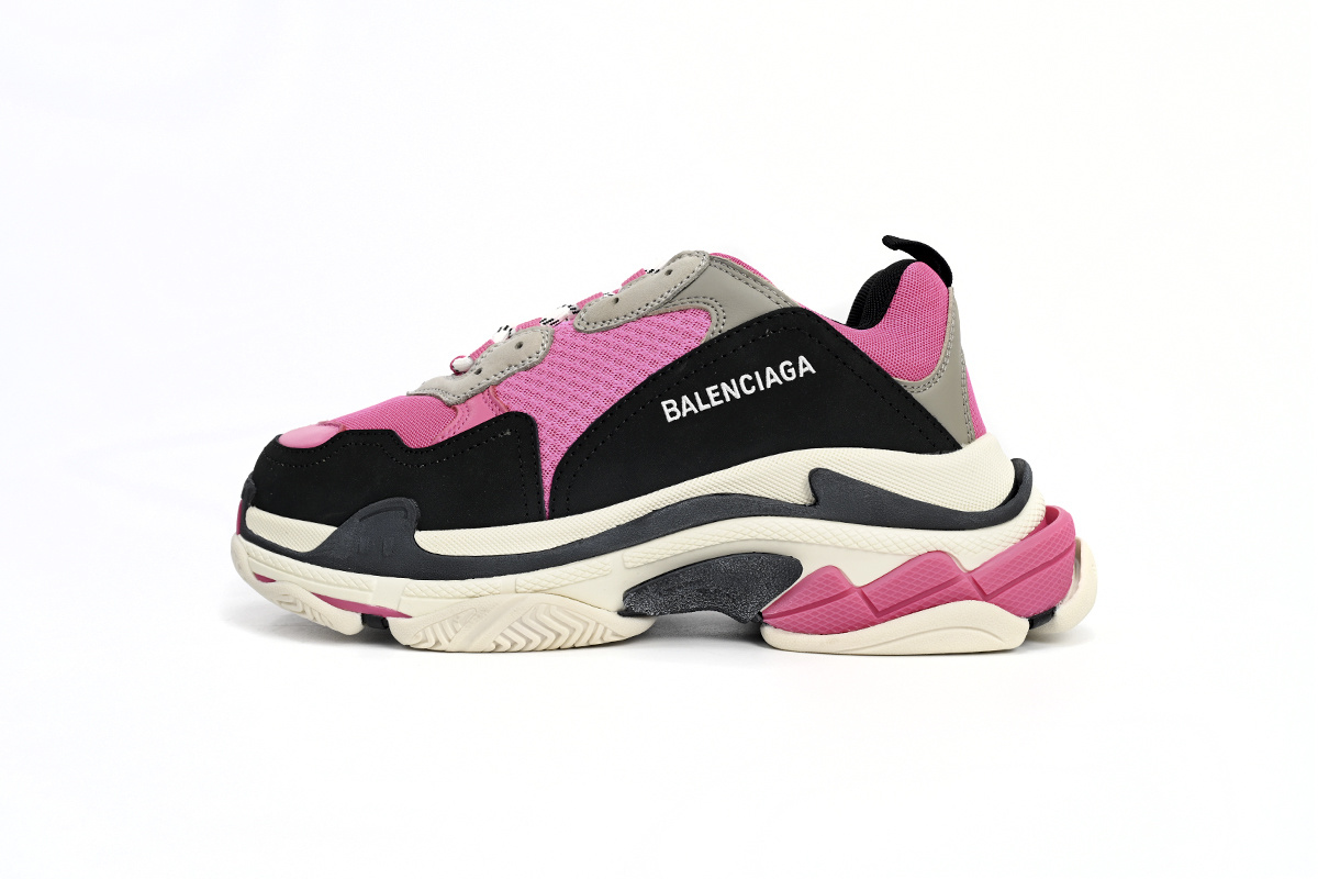 Balenciaga Triple S Pink Black Grey 541624 W09E1 1708