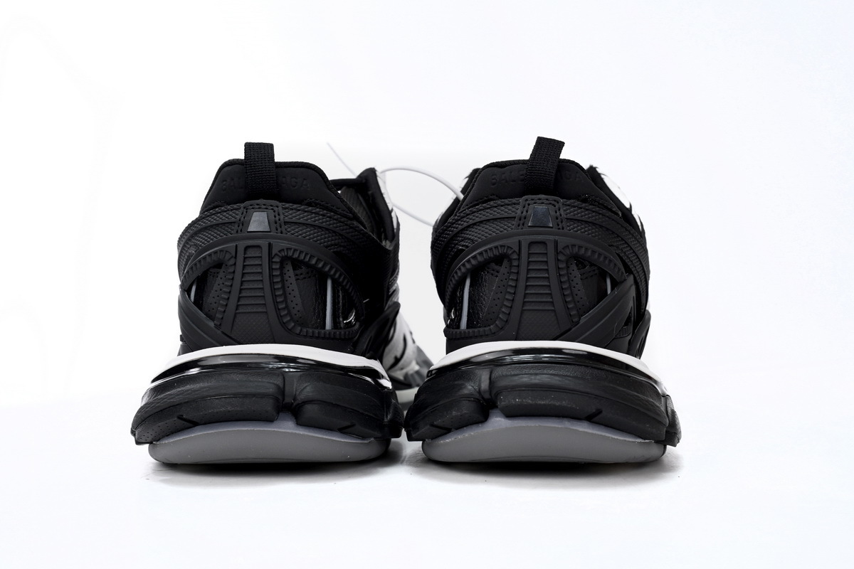 Balenciaga Track 2 Sneaker Black And White 568614 W2GN3 1090