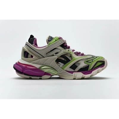 Balenciaga Track 2 Sneaker White Green Pink 568615 W2GN3 9199 02