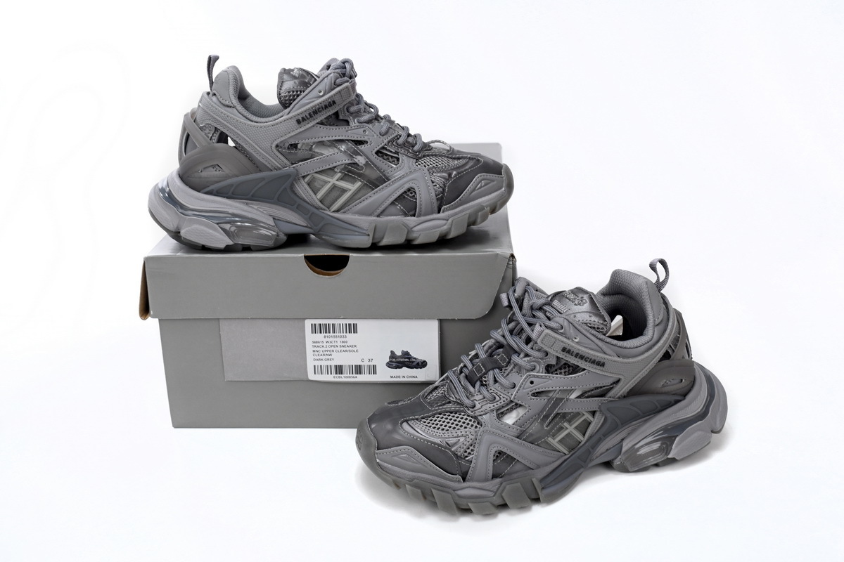 Balenciaga Track 2 Sneaker Grey 668822 W3CT1 1800