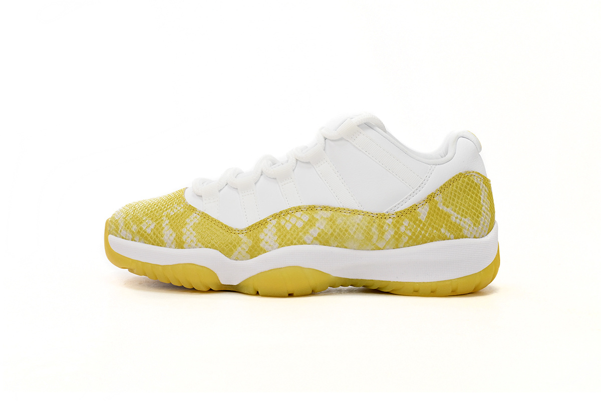 Air Jordan 11 Low WMNS “Yellow Snakeskin” AH7860-107