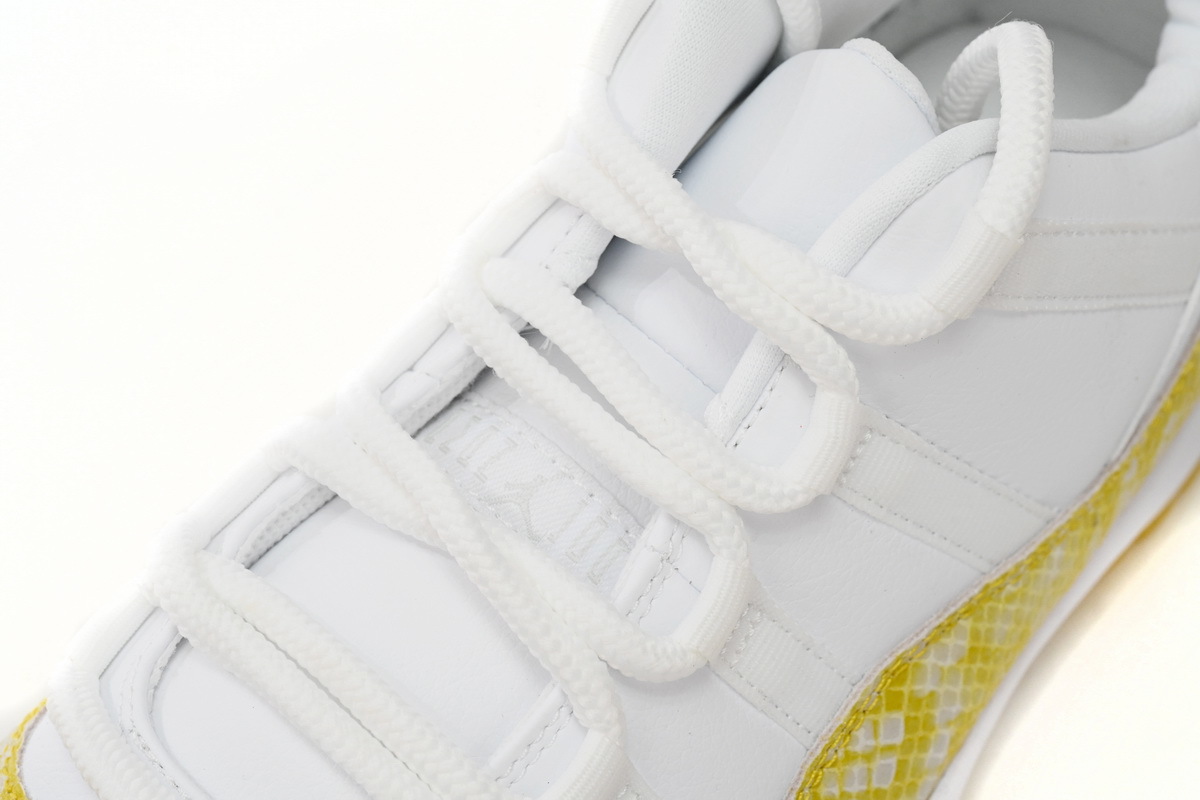 Air Jordan 11 Low WMNS “Yellow Snakeskin” AH7860-107