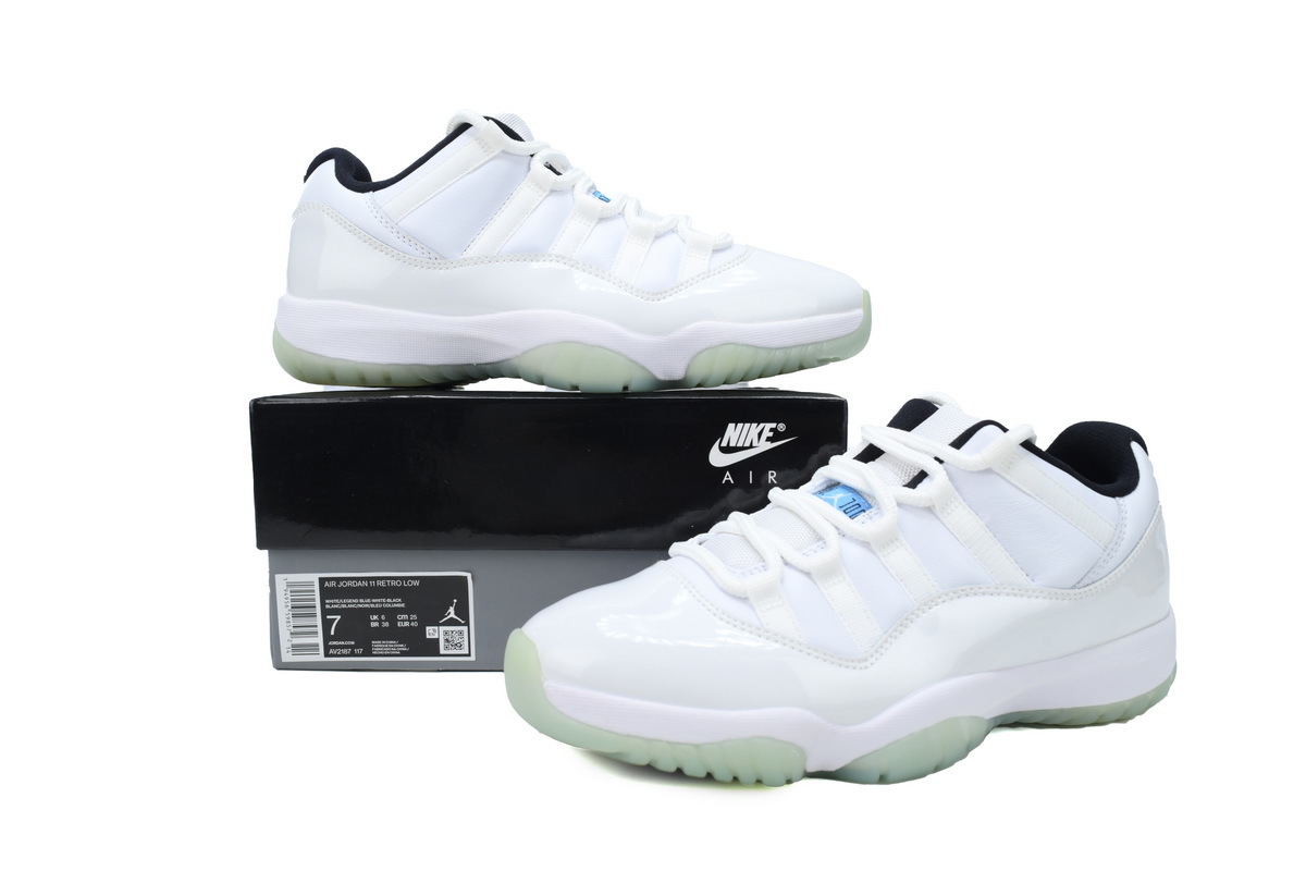 Air Jordan 11 Retro Low 'Legend Blue' AV2187-117