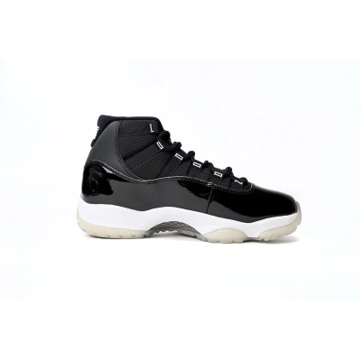 Air Jordan 11 25th Anniversary Black Silver Eyelets CT8012-011 02