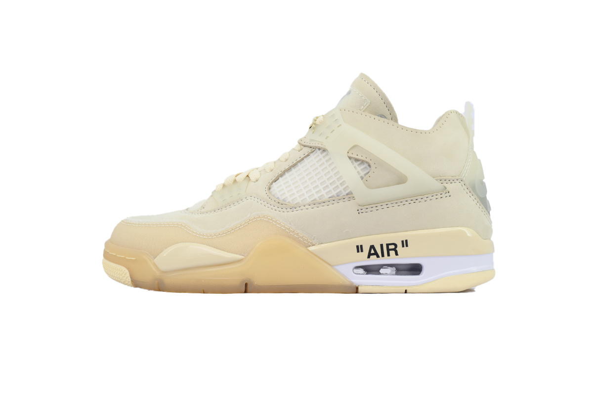 OFF White x Air Jordan 4 Sail CV9388-100