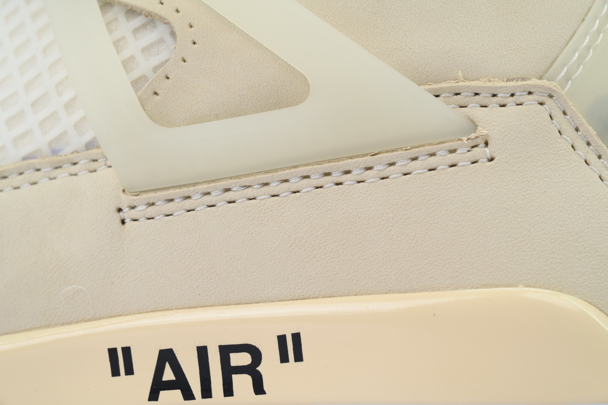 OFF White x Air Jordan 4 Sail CV9388-100