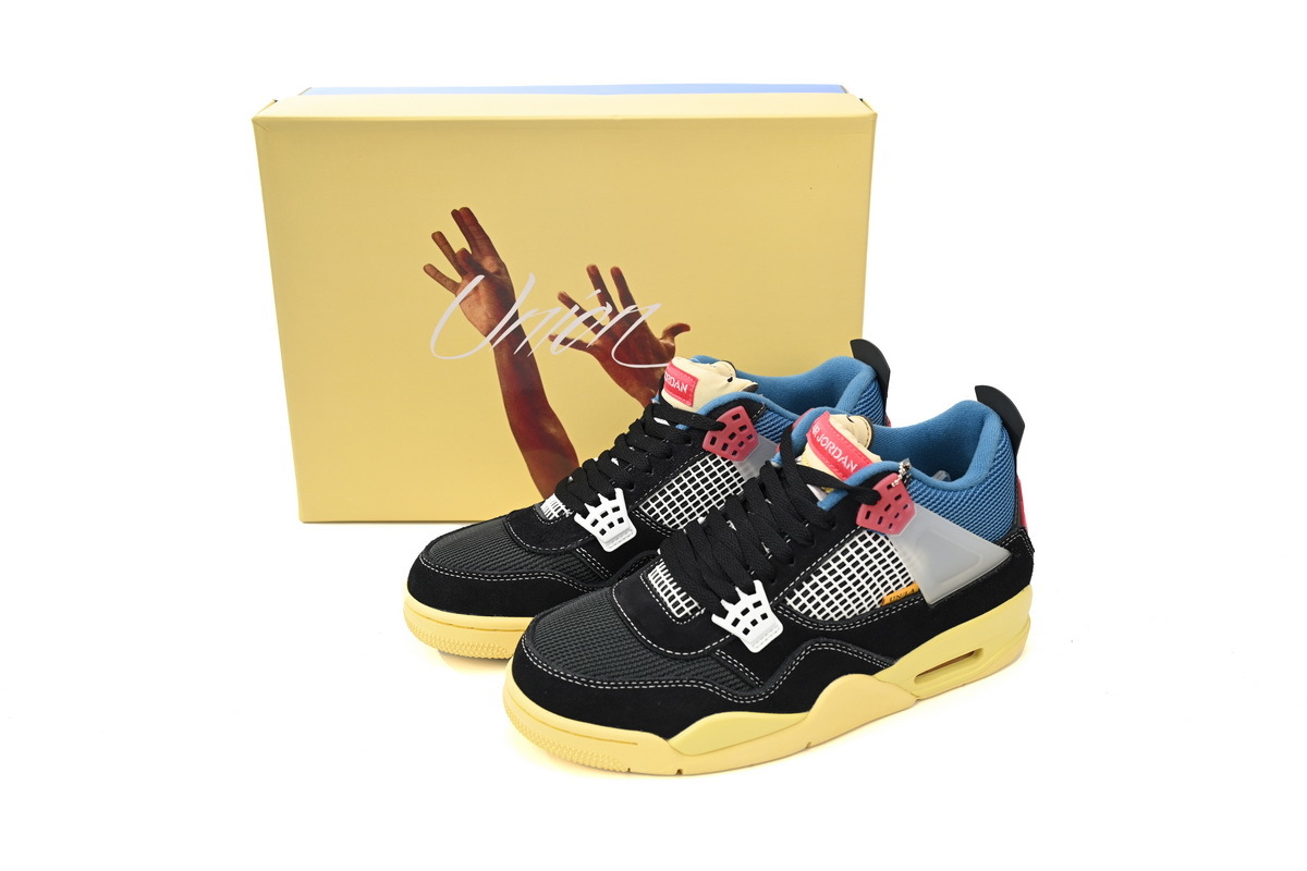 Union LA x Air Jordan 4 Retro SP Off Noir Black DC9533-001