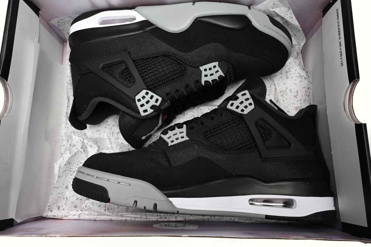 Air Jordan 4 Retro Black Canvas DH7138-006