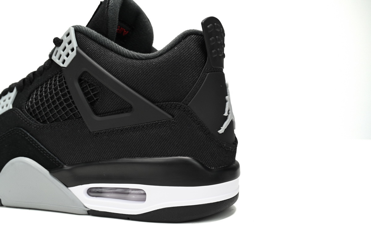 Air Jordan 4 Retro Black Canvas DH7138-006