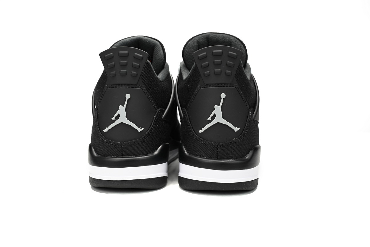 Air Jordan 4 Retro Black Canvas DH7138-006