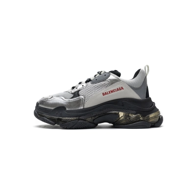 Balenciaga Triple S Silver Metal 541624 W09E1 7320 01