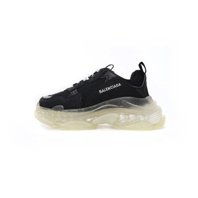 Balenciaga Triple S Black Clear Sole 544351 W0901 0823 01