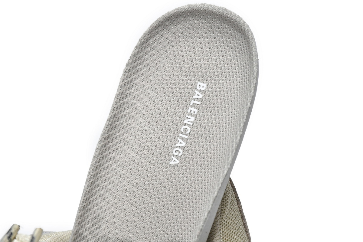 Balenciaga Triple S Beige Clear Sole 544351 W09OH 7083