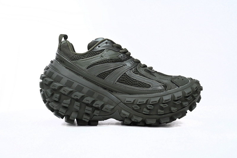 Balenciaga Bouncer Defender Dark Green 685613 W2RA6 3000