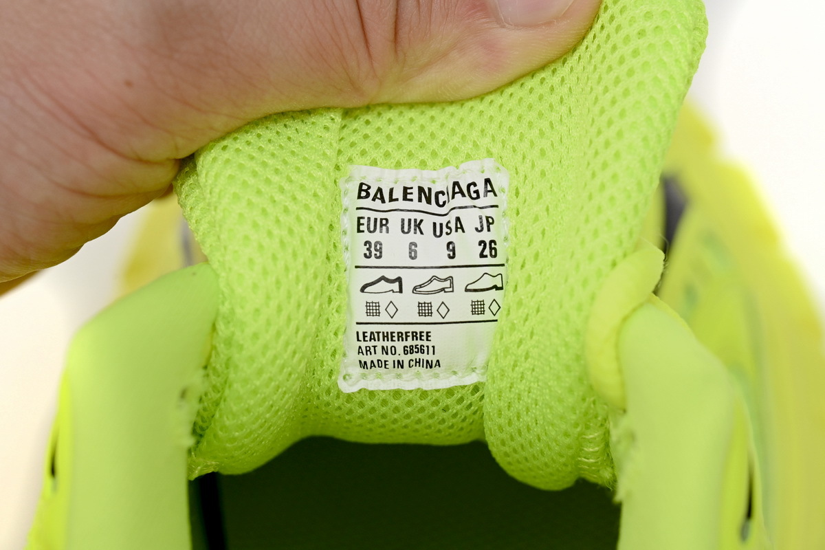 Balenciaga Bouncer Defender Fluo Yellow  Neon Green 685613 W2RAB 7510