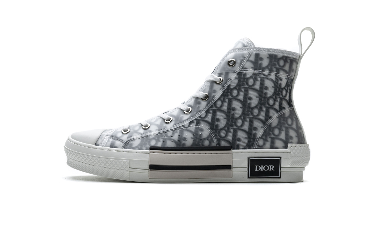 Dior B23 High Dior Oblique White Black