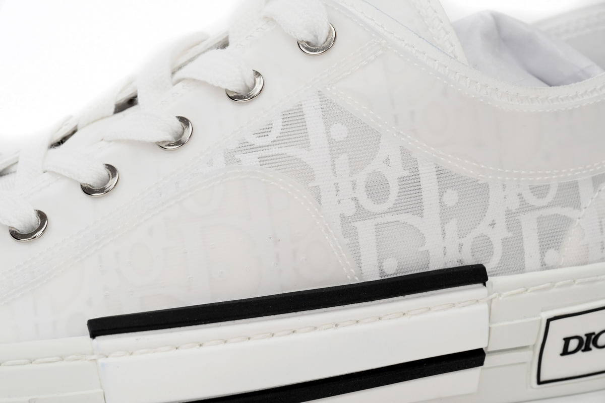 Dior B23 Low Dior Oblique  White