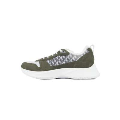 Dior B25 Runner Sneaker Olive Green 01