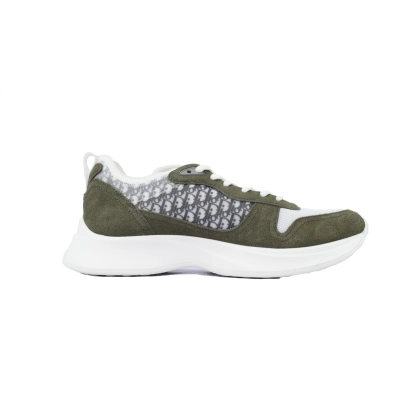 Dior B25 Runner Sneaker Olive Green 02