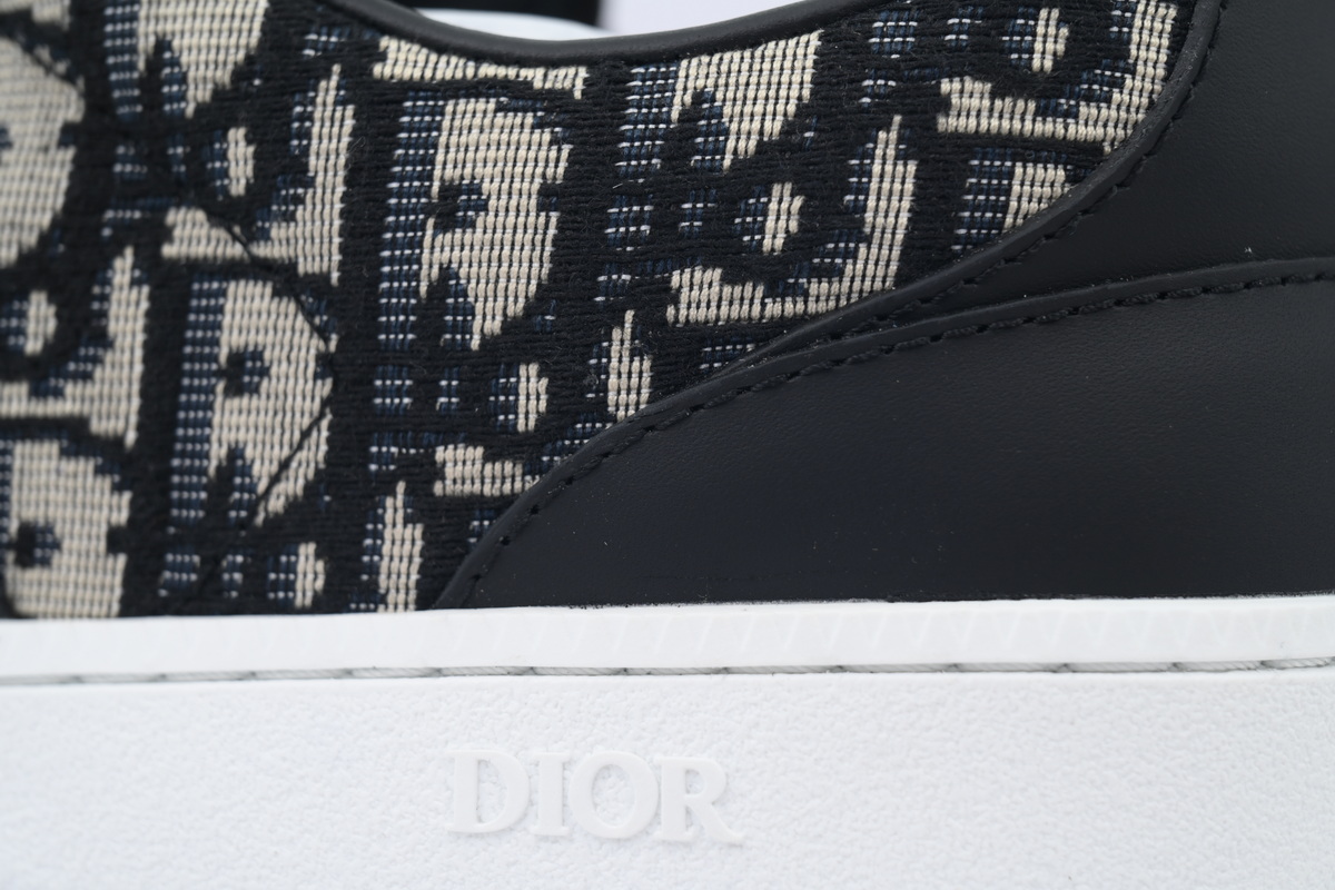 Dior B01 Matchpoint Sneaker Black Dior Oblique Canvas