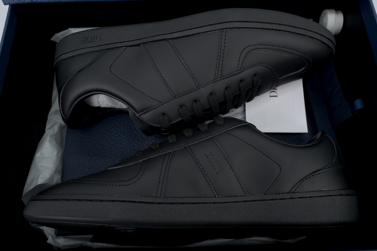 Dior B01 Matchpoint Sneaker Black Smooth Calfskin