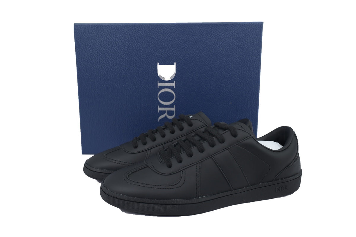 Dior B01 Matchpoint Sneaker Black Smooth Calfskin