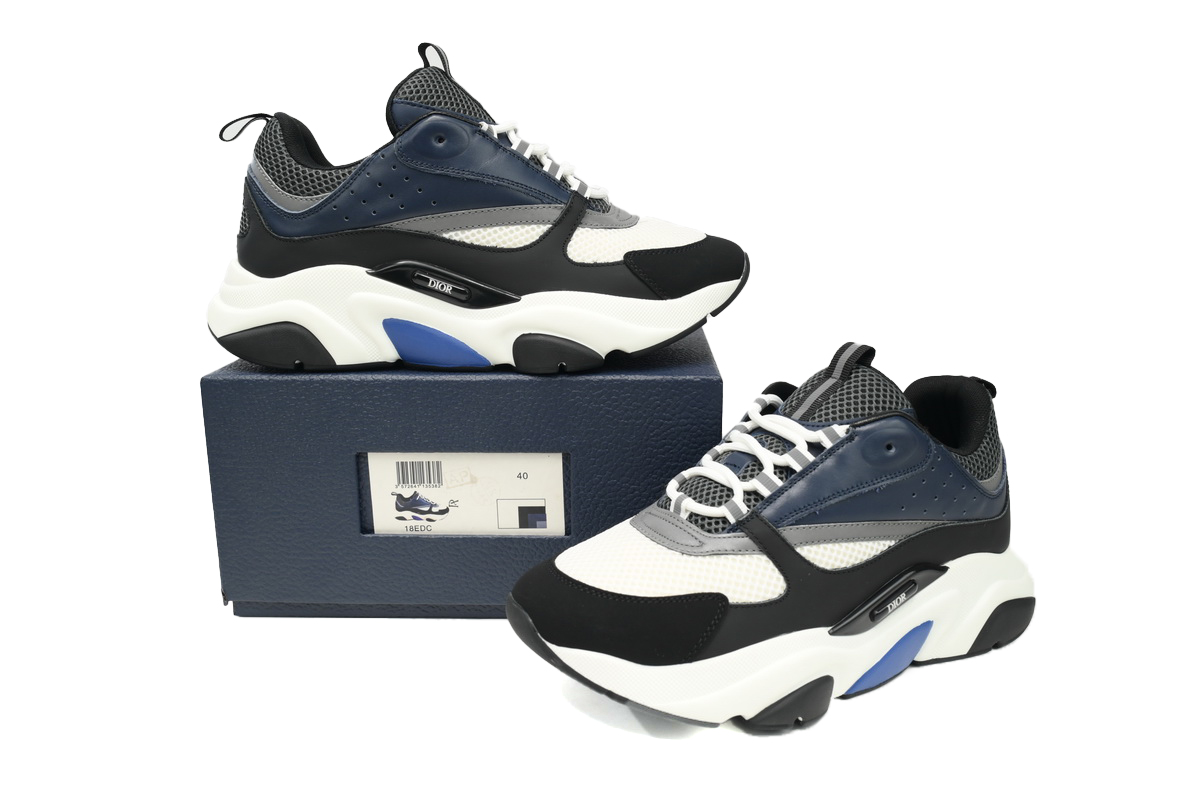 Dior B22 Navy Blue White