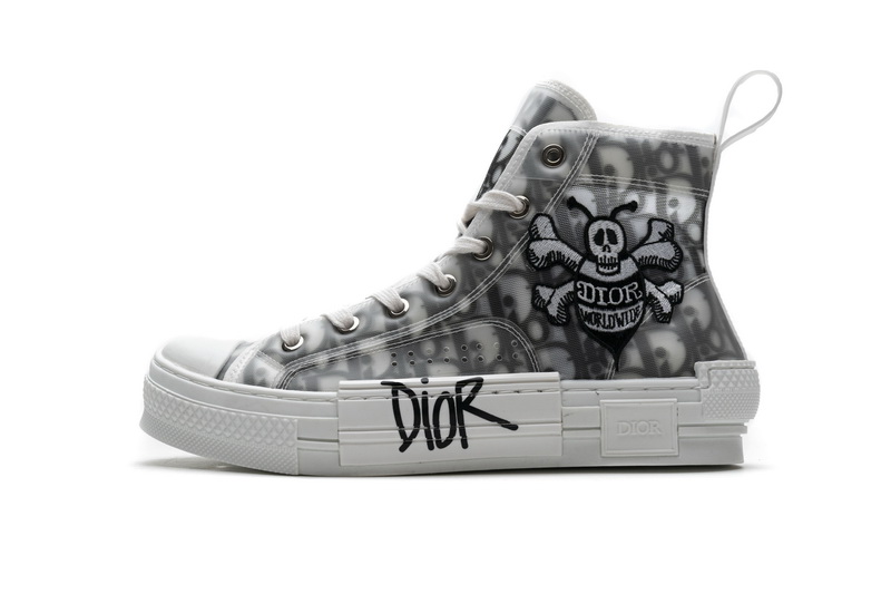 Dior And Shawn B23 High Top Bee Embroidery
