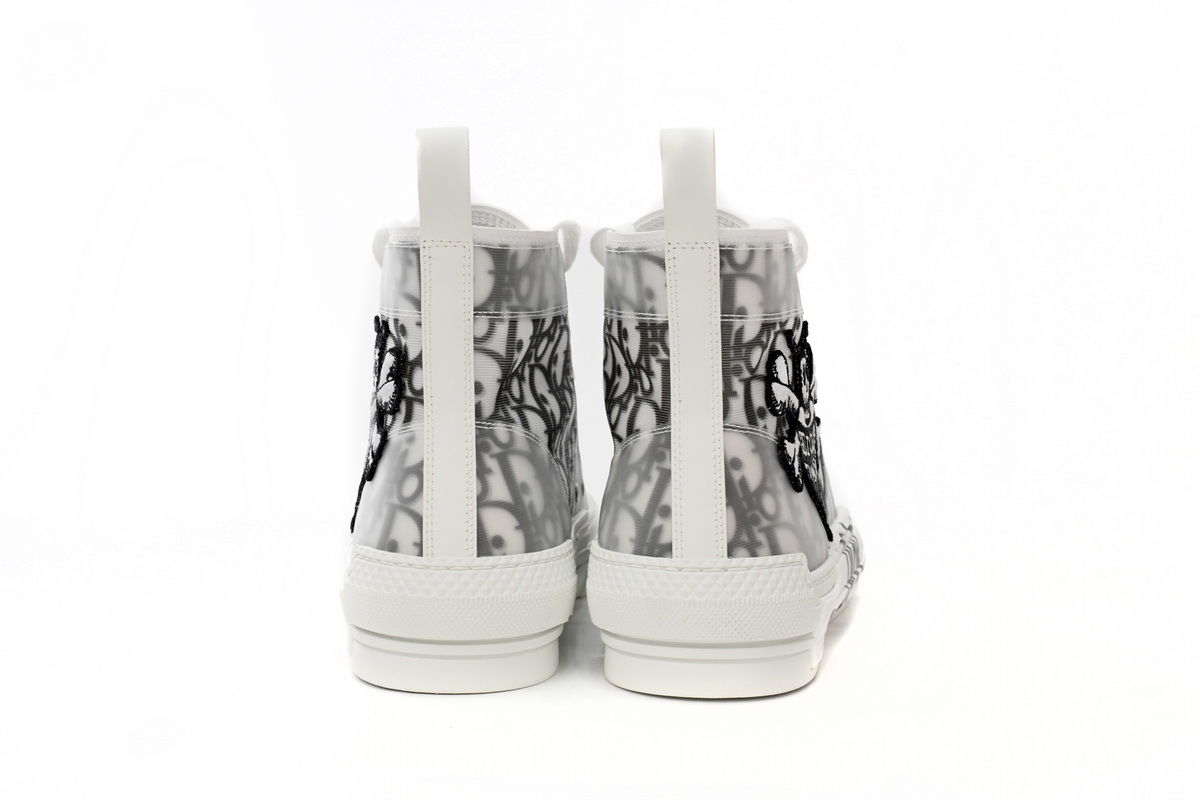 Dior And Shawn B23 High Top Bee Embroidery