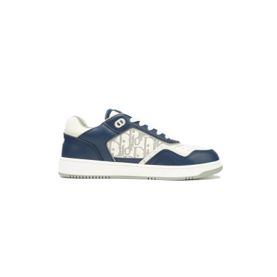 Dior B27 Low Navy Blue White 02