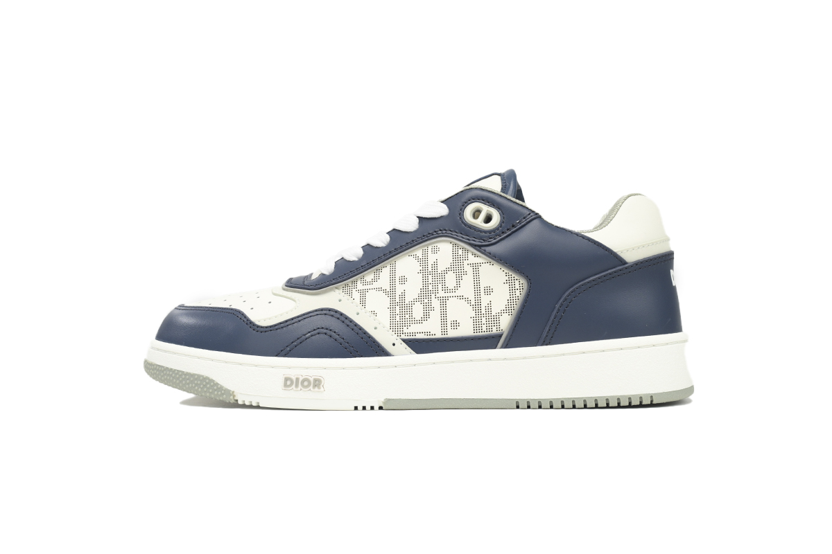 Dior B27 Low Navy Blue White