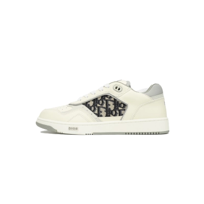 Dior B27 Low White Cream Navy 01