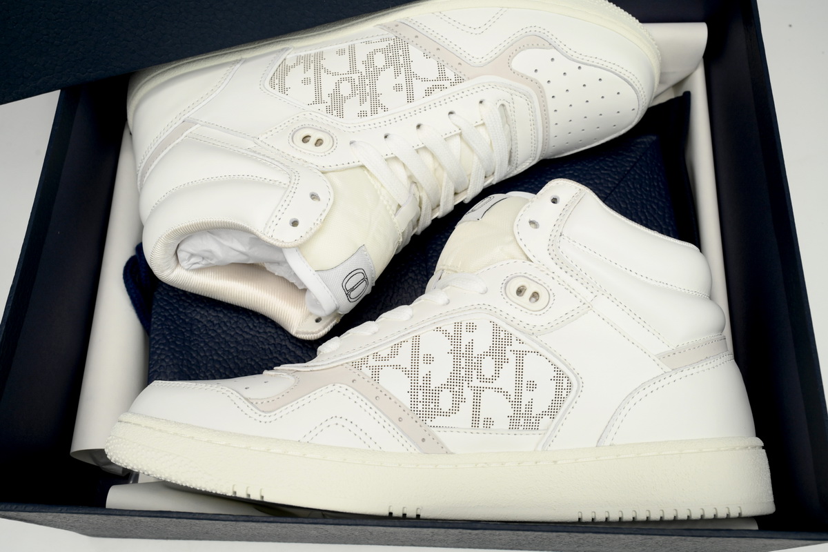 Dior B27 High Top All White