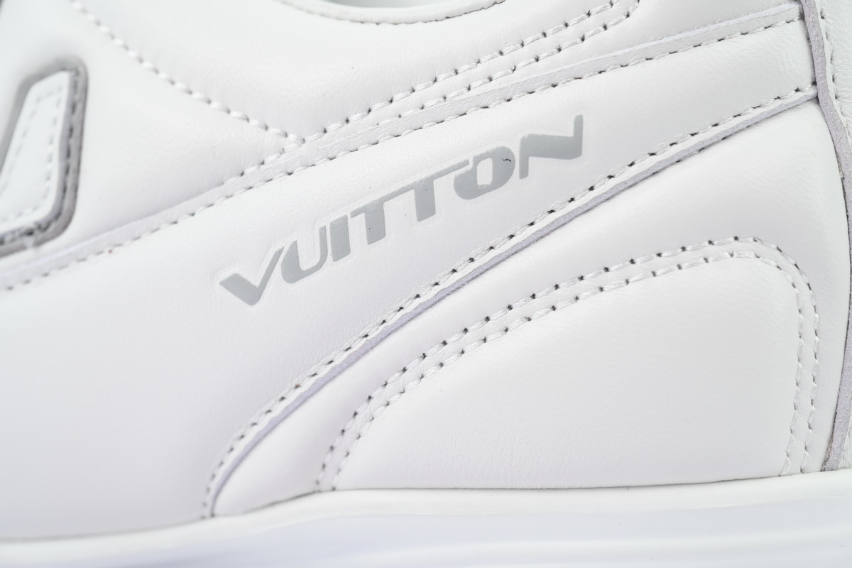 Louis Vuitton Soccer White Sneakers