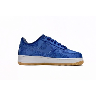 CLOT x Nike Air Force 1 Low Premium Blue Silk CJ5290-400 02