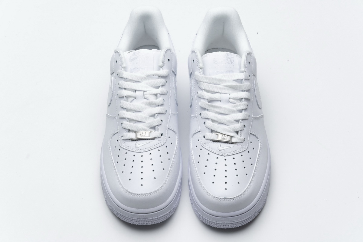 APEX Supreme x Air Force 1 Low White CU9225-100