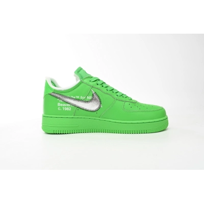 APEX OFF White X Air Force 1 Low Green DX1419-300 02