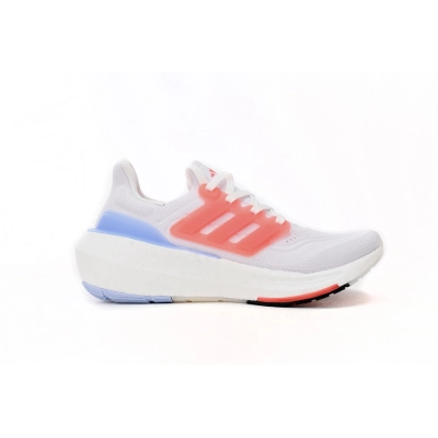 Adidas Ultraboost Light White/Coral/Blue HO6357 02