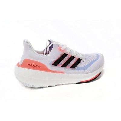 Adidas Ultraboost Light White/Black/Solar Red HQ6351 02