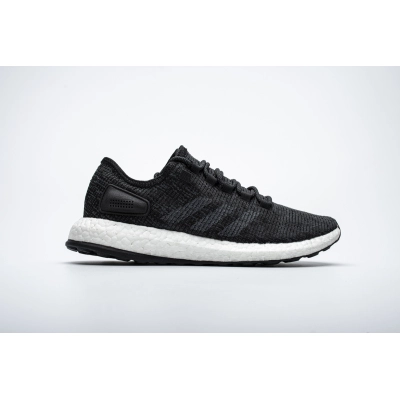 Adidas PureBOOST Black Grey White CP9326 02