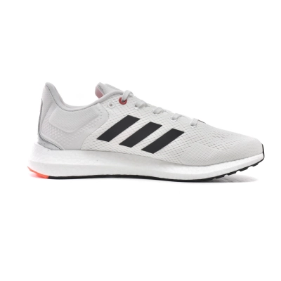 Adidas Pureboost 21 White Black Solar Red GY5099 02