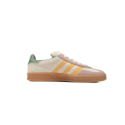 adidas Originals Gazelle Indoor Off White / Preloved Yellow / Collegiate Green ID1007 02