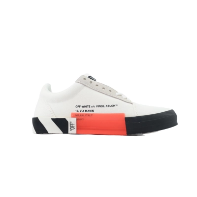 Off-White Vulc Low “White Black”  OMIA085R20C21018 0110 02