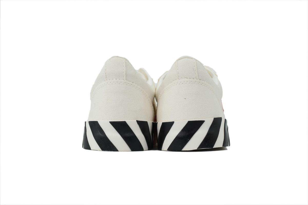 Off-White Vulc Low “White Red”  OMIA085C99FAB001 0125