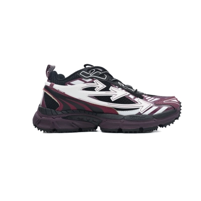 Off-White "Be Right Back" Burgundy Black OMIA295F24FAB0011810 02
