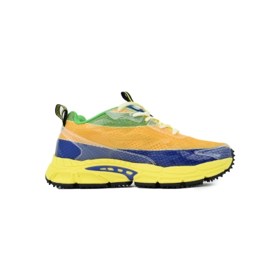 Off-White "Be Right Back" Formula 1 Yellow Blue  OMIA295G24FAB0021845 02